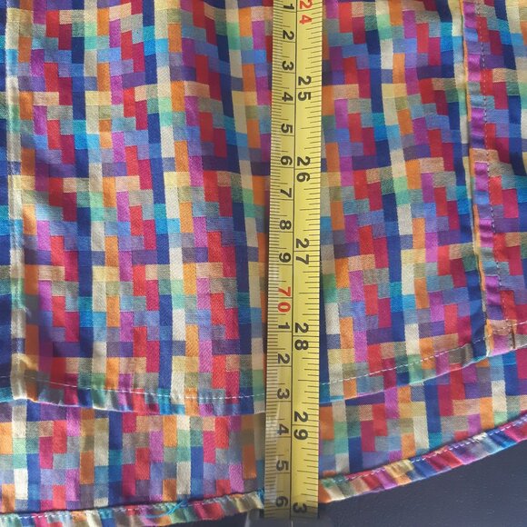 Stefano Barbera SZ S Multicolour Men's Eqyptian Cotton Button Up Shirt - Picture 16 of 16